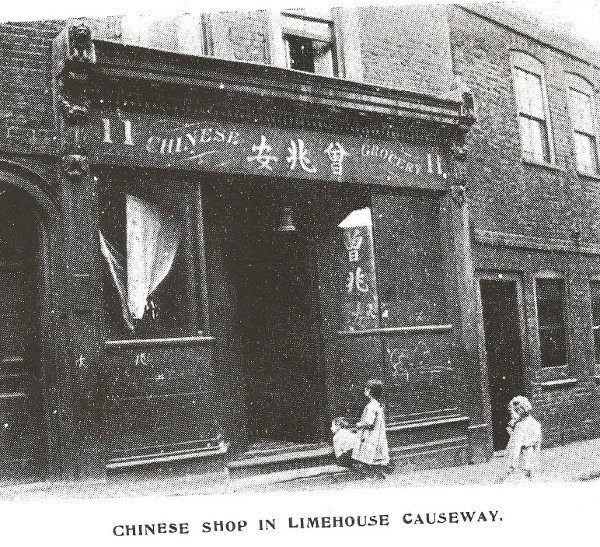 Chinese Shop in Limehouse Causeway